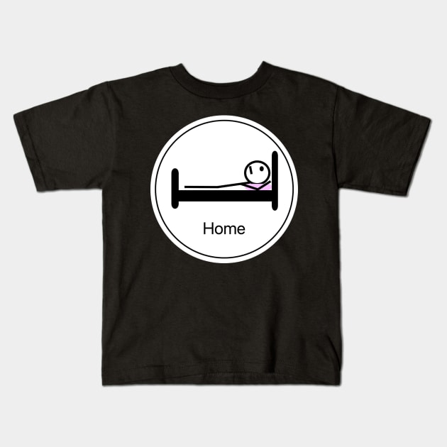 Home is where the heart is. Kids T-Shirt by sweetmason